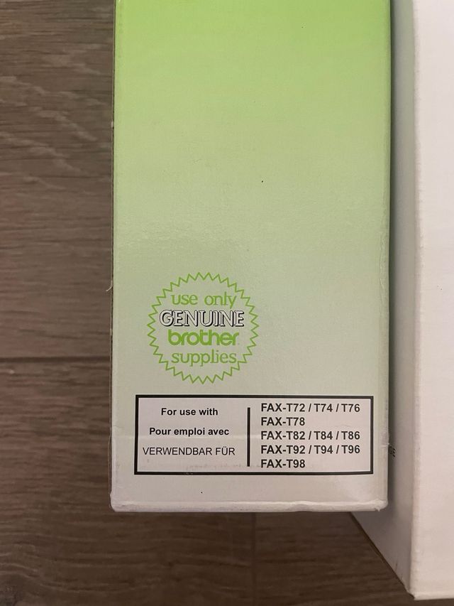 Rollos cinta termica Fax Brother PC-72RF PC-402RF