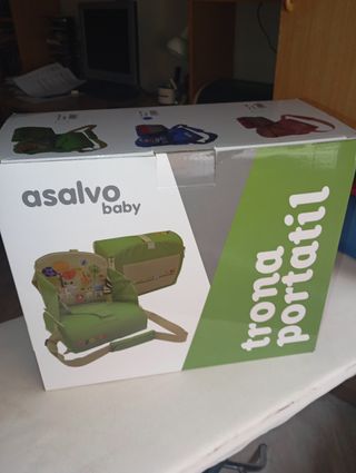 Trona Plegable Asalvo Baby , en su caja original