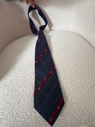 Corbata Christian Dior - Azul y Rojo
