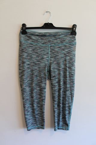 Leggings - Mallas sport piratas estampado rayado