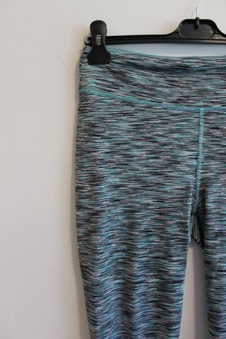 Leggings - Mallas sport piratas estampado rayado
