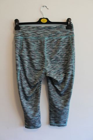 Leggings - Mallas sport piratas estampado rayado