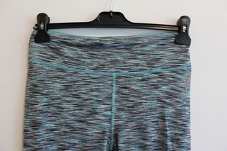Leggings - Mallas sport piratas estampado rayado