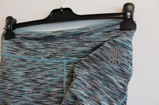 Leggings - Mallas sport piratas estampado rayado
