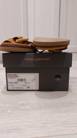 Sandalias PEDRO MIRALLES marrón