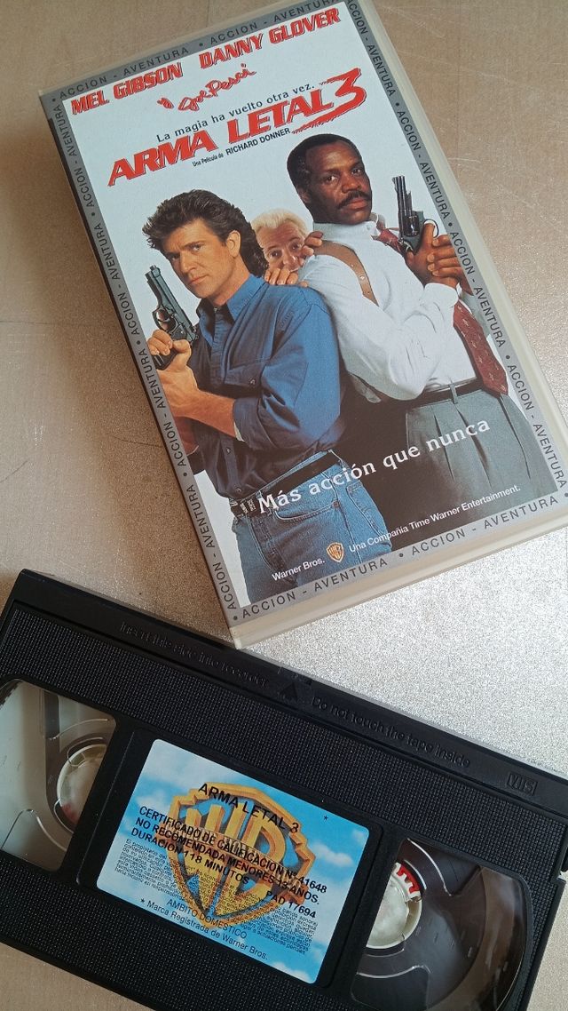 VHS Arma Letal 3