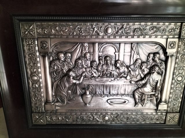 Cuadro Última Cena antiguo