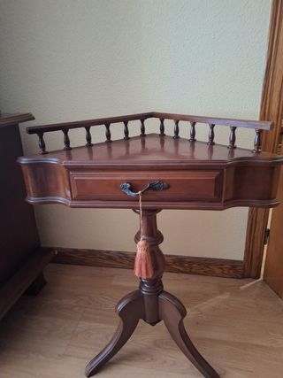 Mesa rinconera madera - teléfono