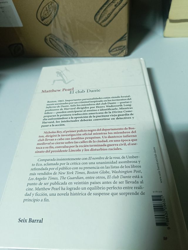 El Club Dante, de Matthew Pearl