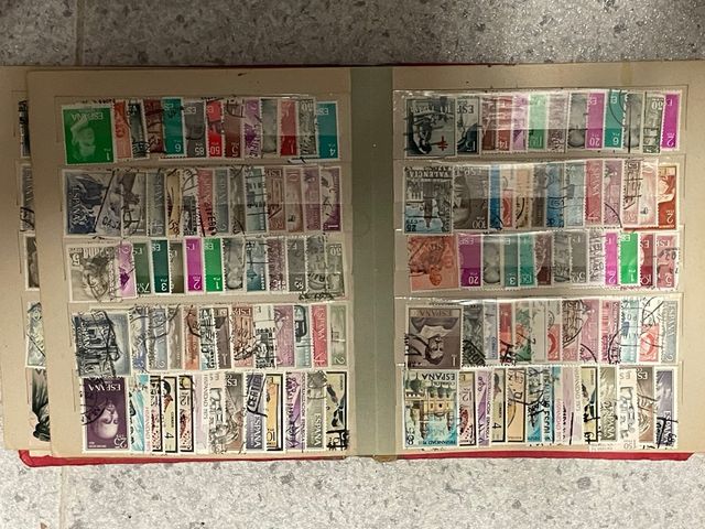 Album sellos España: 1400