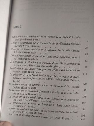 EUROPA 1400. CRISIS DE LA BAJA EDAD MEDIA. CRÍTICA