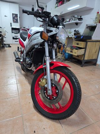 Yamaha TZR 75 Deltabox: Restaurada