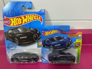 2 Hot Wheels Bugatti Chiron