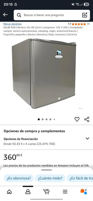 Nevera GELID R48 48L 12V/24V
