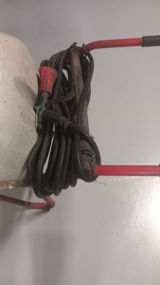 Sulfatadora de carretilla usada