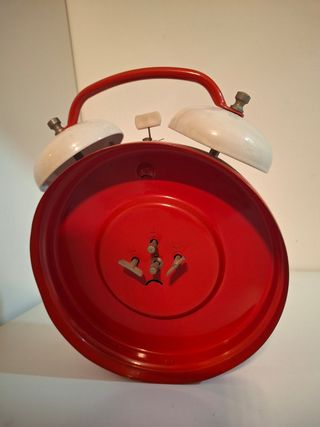 Sveglia Melux vintage rossa