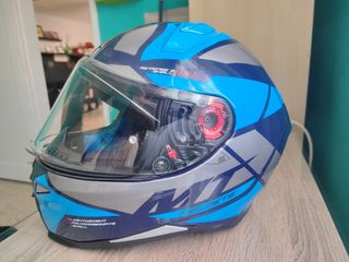 Casco MT Revenge-Azul Talla S