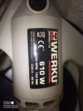 Sierra Ingletadora WERKU 610W