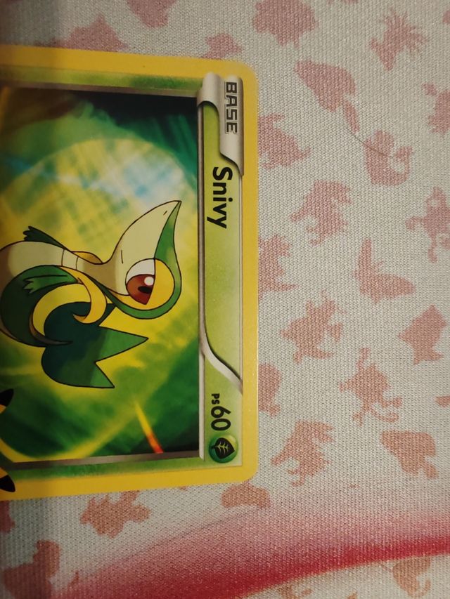 Carta Snivy - Collezione McDonald's