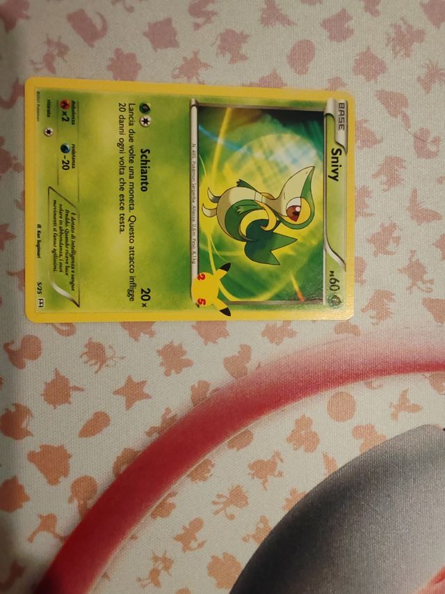Carta Snivy - Collezione McDonald's