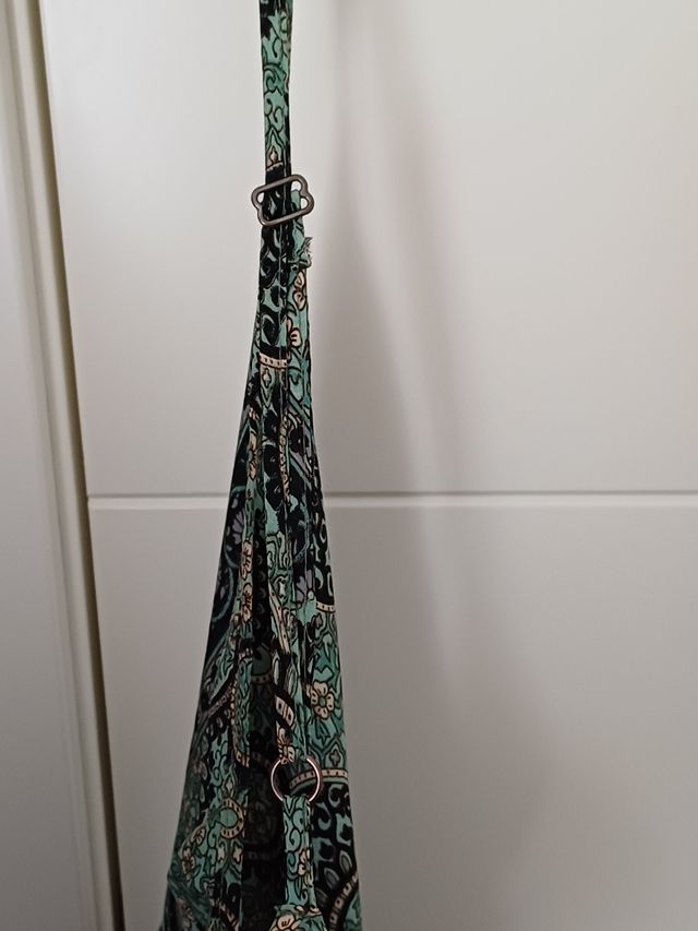 Vestido largo estampado - Verde