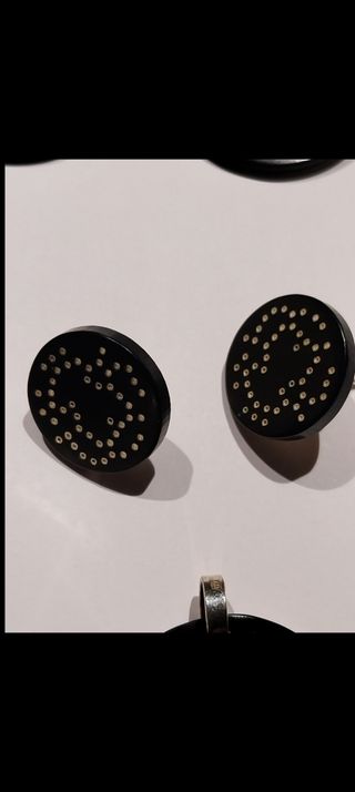 Conjunto TOUS joyas - negro y dorado