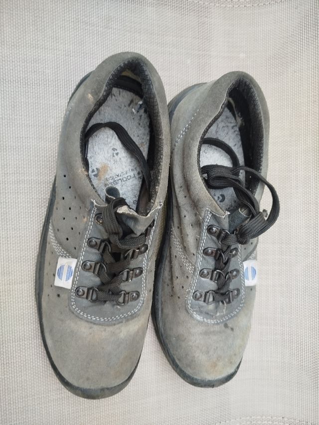 Zapatos Robusta Gris - Trabajo