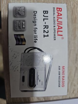 Radio AM-FM BAJIALI BJL-R21