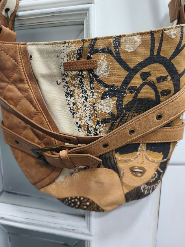 Bolso Jordi Labanda piel y lona