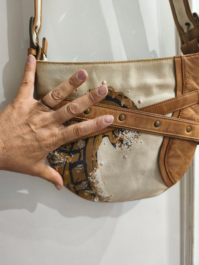 Bolso Jordi Labanda piel y lona