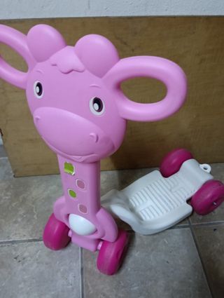 Patinete infantil Patín animal rosa
