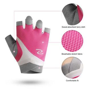 (NUEVO) Guantes d gimnasio antideslizantes Talla:L
