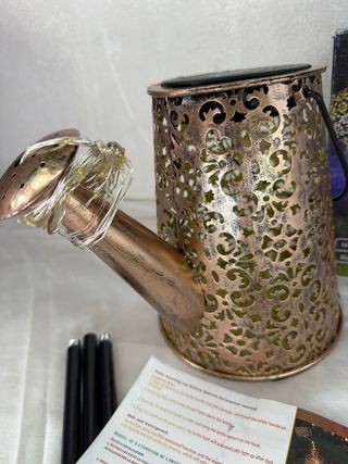 Luz solar regadera jardín - NUEVA