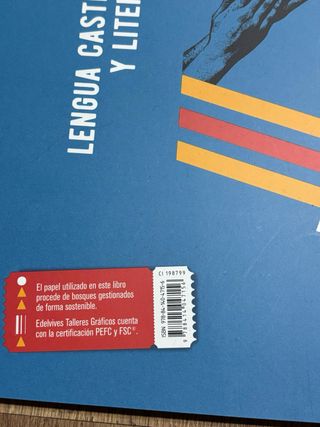 Libro: Lengua Castellana y Literatura Edelvives.4.