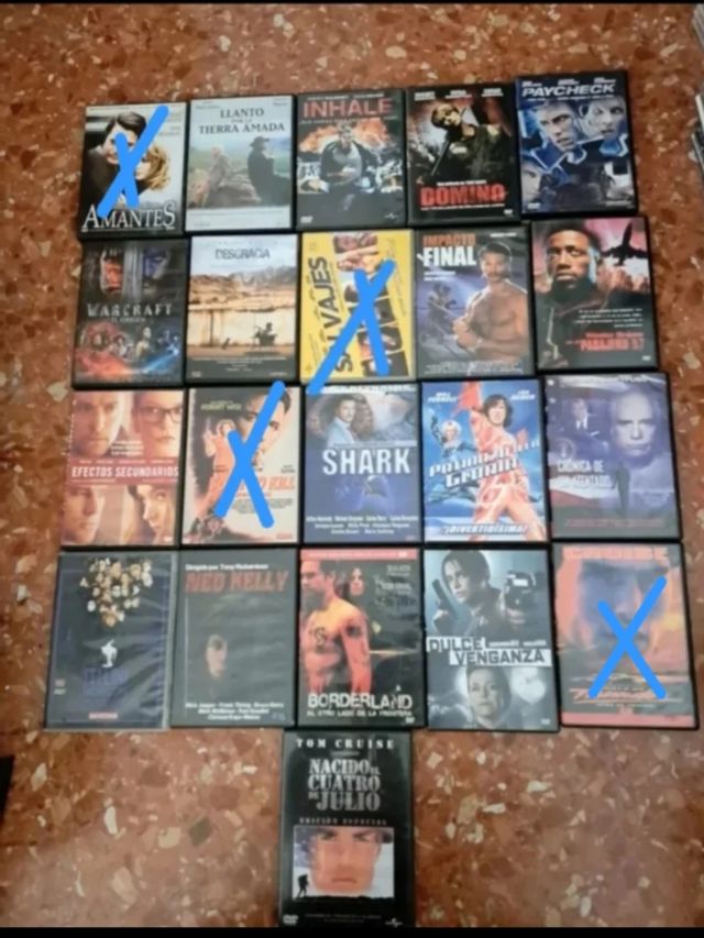 DVDs Variados -3 euros