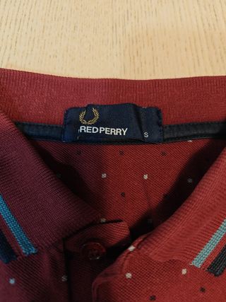 Polo Fred Perry a topos - Talla S