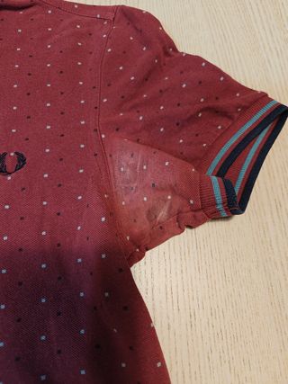 Polo Fred Perry a topos - Talla S