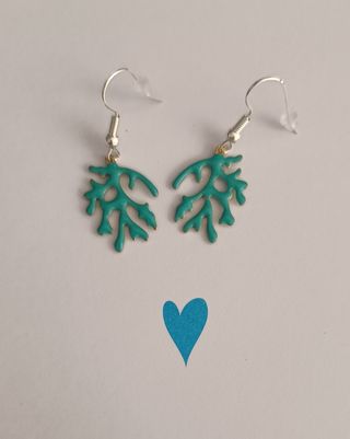 Pendientes hechos a mano 