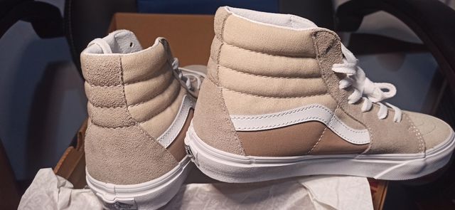 Vans Sk8-Hi - Beige/Gris