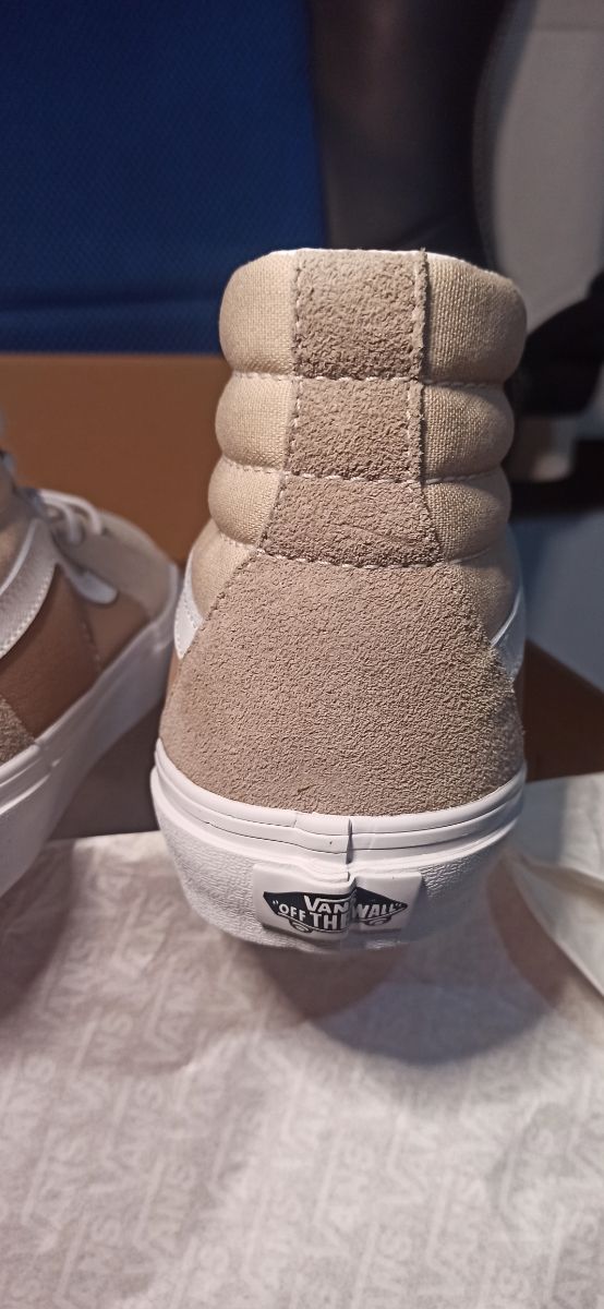 Vans Sk8-Hi - Beige/Gris