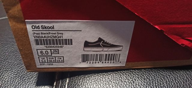 Vans Old Skool - Negras y Grises