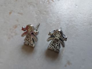 Pendientes acero inoxidable muñeca