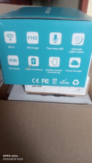 Cámara batería inteligente WiFi