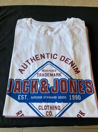 Camiseta Jack & Jones blanca