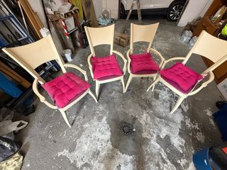 4 Sillas Comedor Vintage