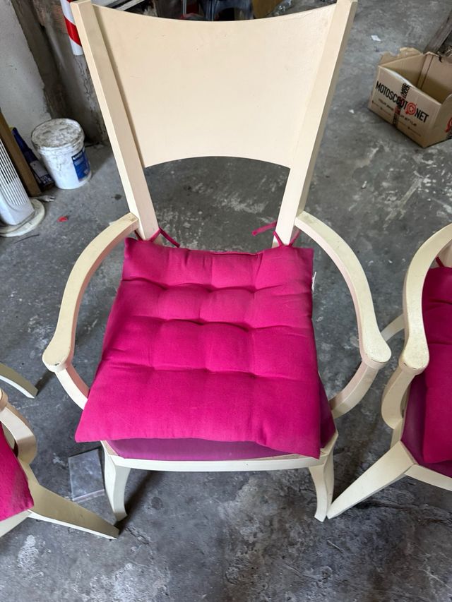 4 Sillas Comedor Vintage