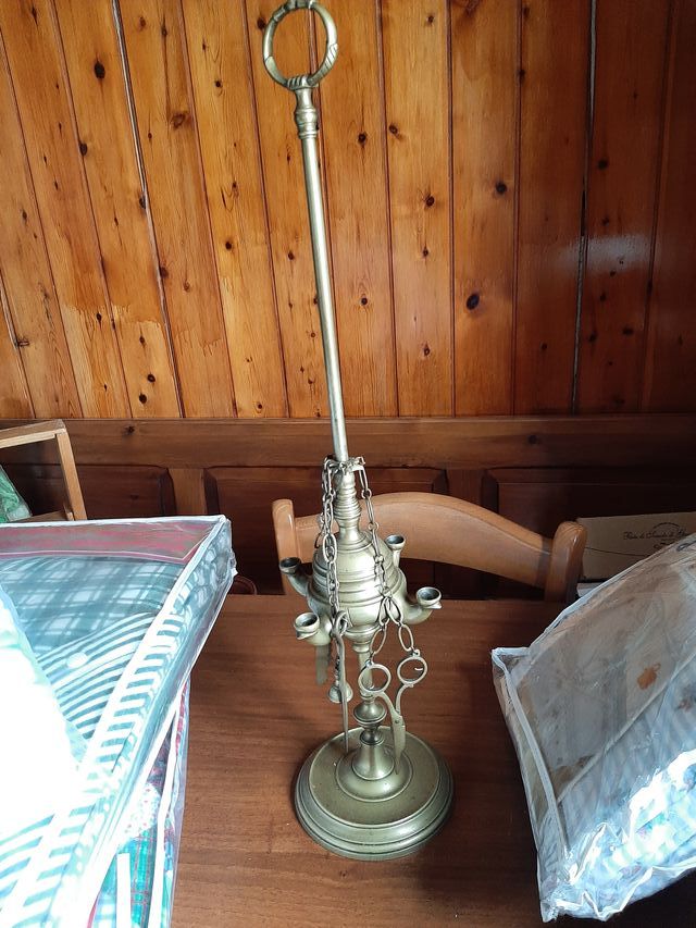 Antica lampada a olio fiorentina