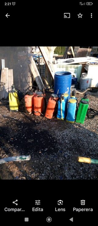 Mochiles sulfatar / herbicida