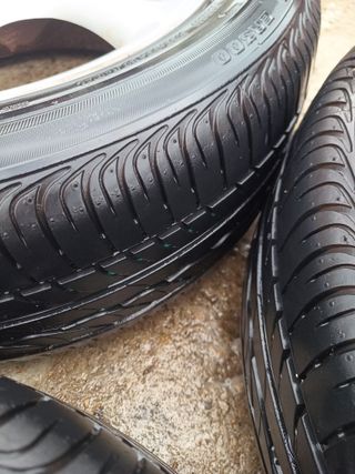 4 Llantas Seat 16" 5x100 con neumaticos