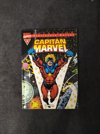 Cómics Patrulla X y Capitán Marvel
